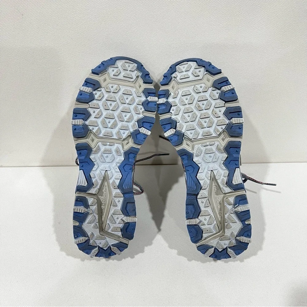 New Balance Unisex W,9 M, 7.5 Grey Blue Trail Running Sneaker Shoes All Terrain